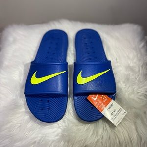 Nike Kawa Shower Slides - Royal Blue, Sz: 11 (Women)